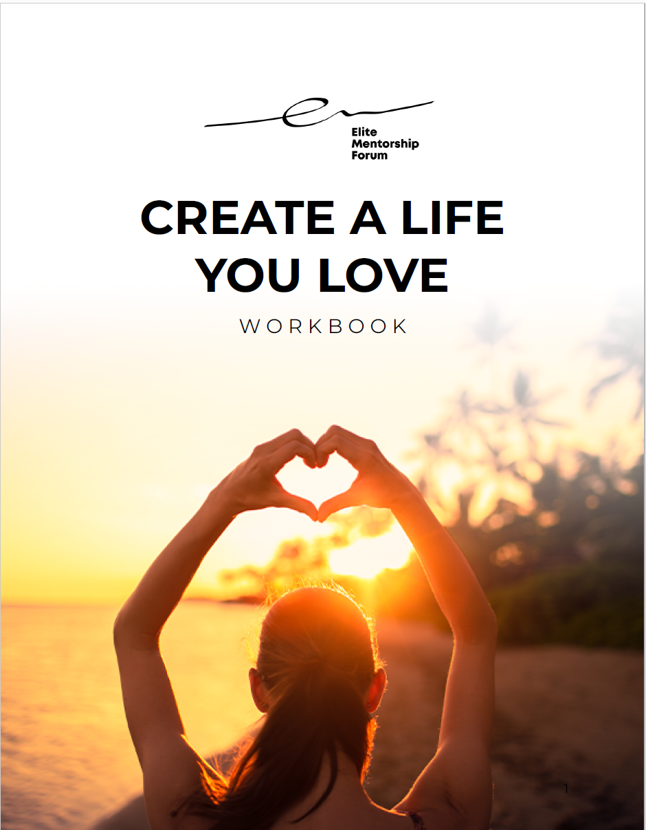 Create a Life You Love - Workbook cover page